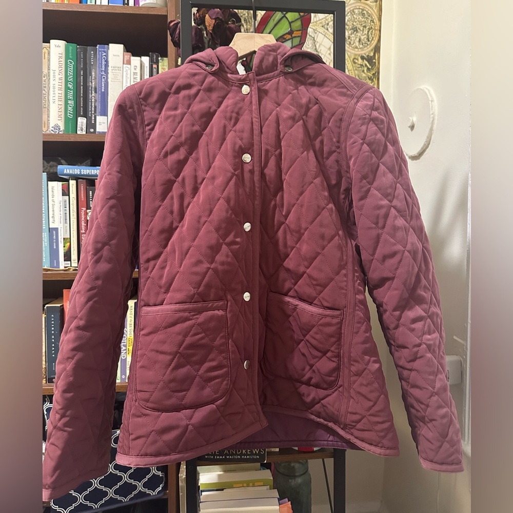 M Purple Puffer Jacket